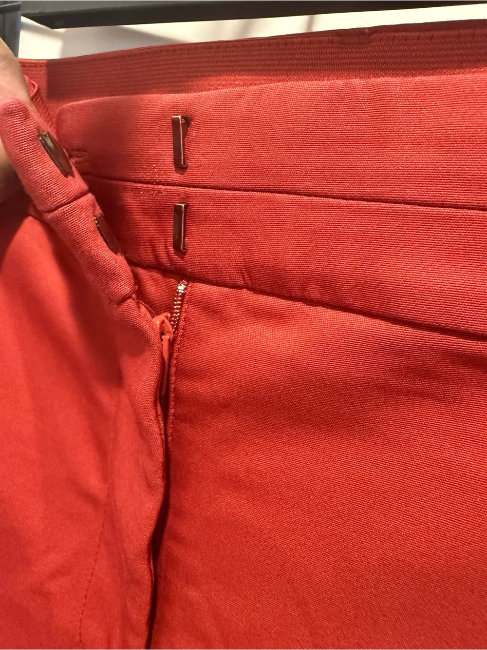 Lane Bryant Rust Tapered Dress Pants - Picture 3 of 6